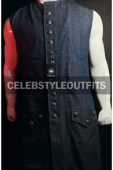 Pirates of Caribbean Johnny Depp Jack Sparrow Cotton Vest