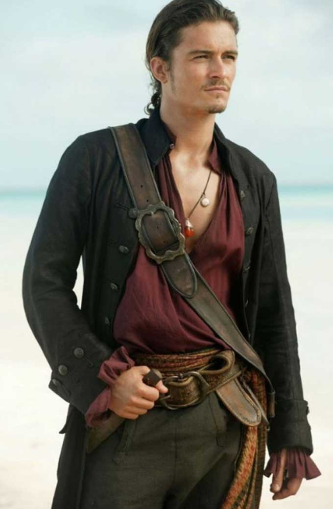 Pirates Of The Caribbean Will Turner Black Coat