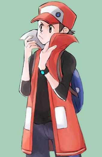 Pokemon Sword Shield Masters Trainer Red Cosplay Leather Vest