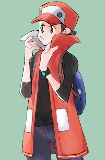 Sword Shield Trainer Masters Pokemon Red Cosplay Leather Vest pokemon-sword-and-shield-masters-jacket