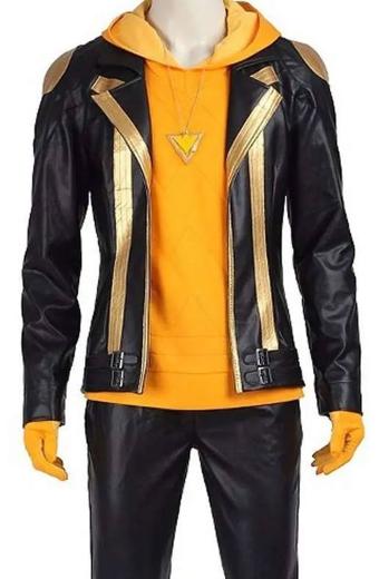 Pokemon Go Gaming Instinctive Hero Spark Black Cosplay Jacket