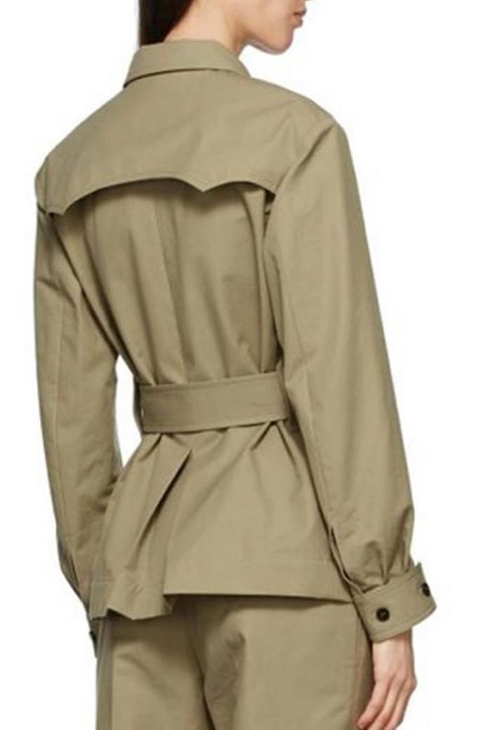 Paige Hurd Lauren Baldwin Power Book II Ghost Belted Jacket power-book-ghost-lauren-baldwin-jacket
