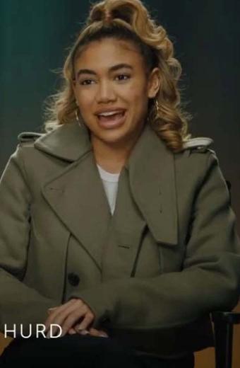 Power Book II Ghost Paige Hurd Lauren Baldwin Cropped Jacket