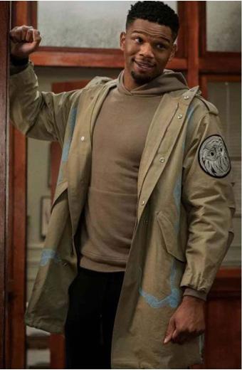 Power Book II Ghost Daniel Bellomy Ezekiel Zeke Cross Coat