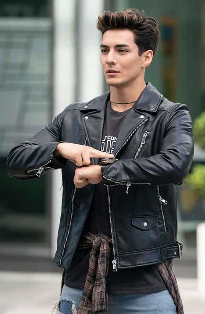 Javier Garcia Chance Perez Power Rangers Dino Fury Jacket