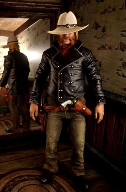 Micah Bell Red Dead Redemption Cosplay Black Trench Jacket micah-bell-red-dead-redemption-jacket