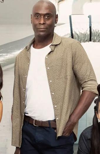Lance Reddick Resident Evil Albert Wesker Brown Cotton Jacket