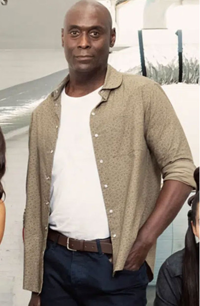 Albert Wesker Lance Reddick Resident Evil Brown Cotton Jacket resident-evil-albert-wesker-brown-jacket