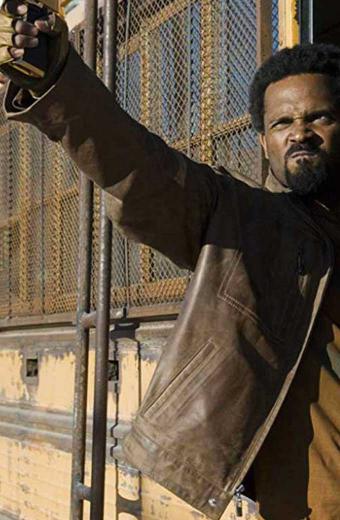 Mike Epps Resident Evil Extinction LJ Brown Leather Jacket