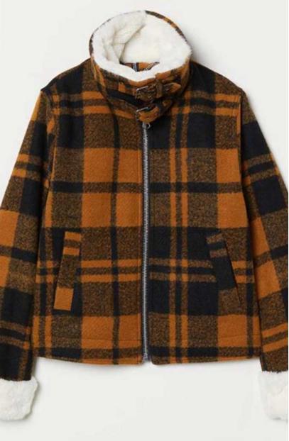 Riverdale Jellybean Jones Trinity Likins Yellow Plaid Jacket trinity-likins-riverdale-jacket