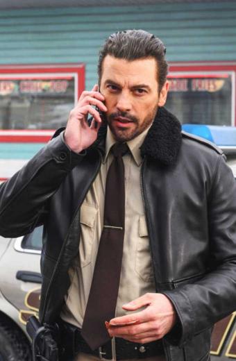 FP Jones Riverdale Skeet Ulrich Bomber Black Shearling Jacket
