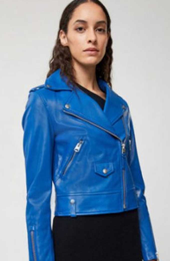 Erinn Westbrook Riverdale Tabitha Tate Biker Leather Jacket