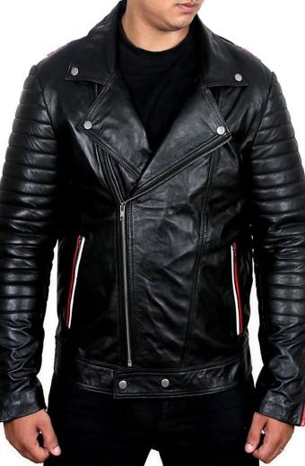 Blue Valentine Dean Ryan Gosling Biker Black Leather Jacket