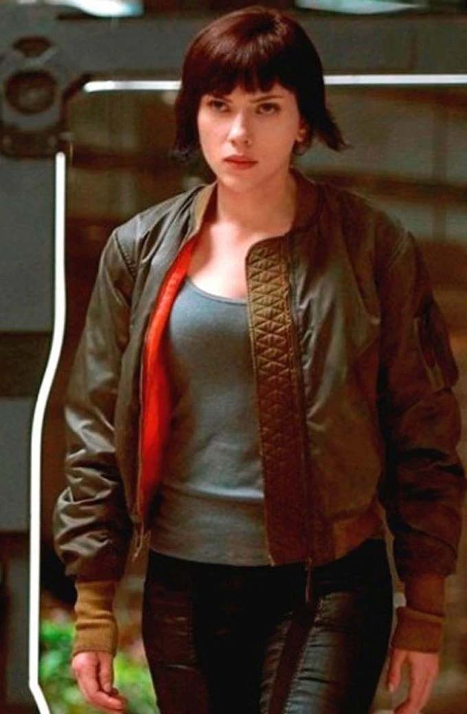 Major Mira Killian Ghost In The Shell Scarlett Johansson Jacket