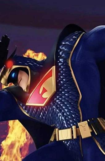 Scooby Doo Mask of the Blue Falcon Blue Jacket