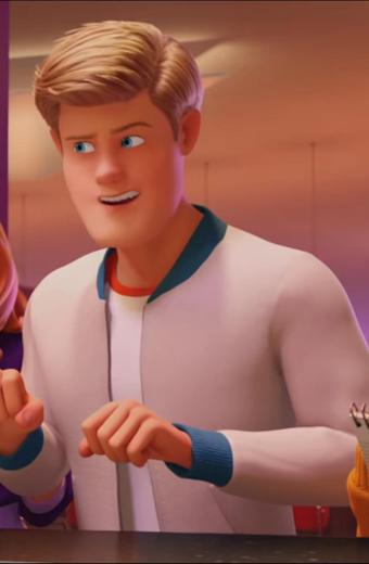 Scoob Fred Jones White And Blue Bomber Jacket