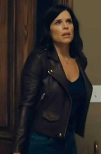 Scream Sidney Prescott Brown Leather Jacket