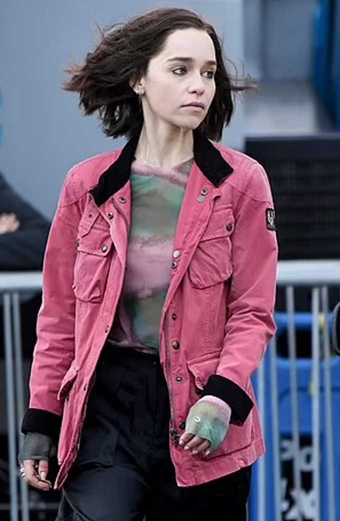 Abigail Brand Secret Invasion Emilia Clarke Pink Jacket