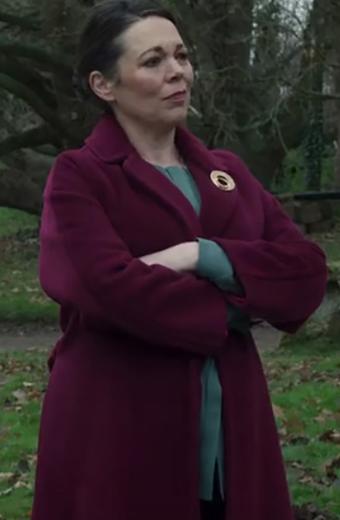 Olivia Colman Secret Invasion Sonya Falsworth Trench Coat