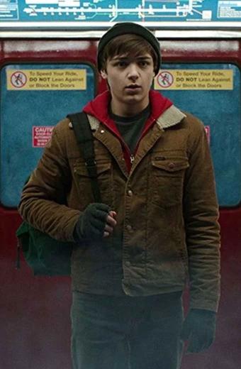 Asher Angel Shazam Billy Batson Brown Cotton Fur Jacket
