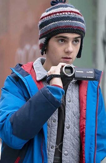 Shazam Jack Dylan Grazer Freddy Freeman Blue Hooded Jacket