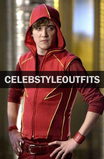 Bart Allen Smallville Impulse Kyle Gallner Red Wool Vest