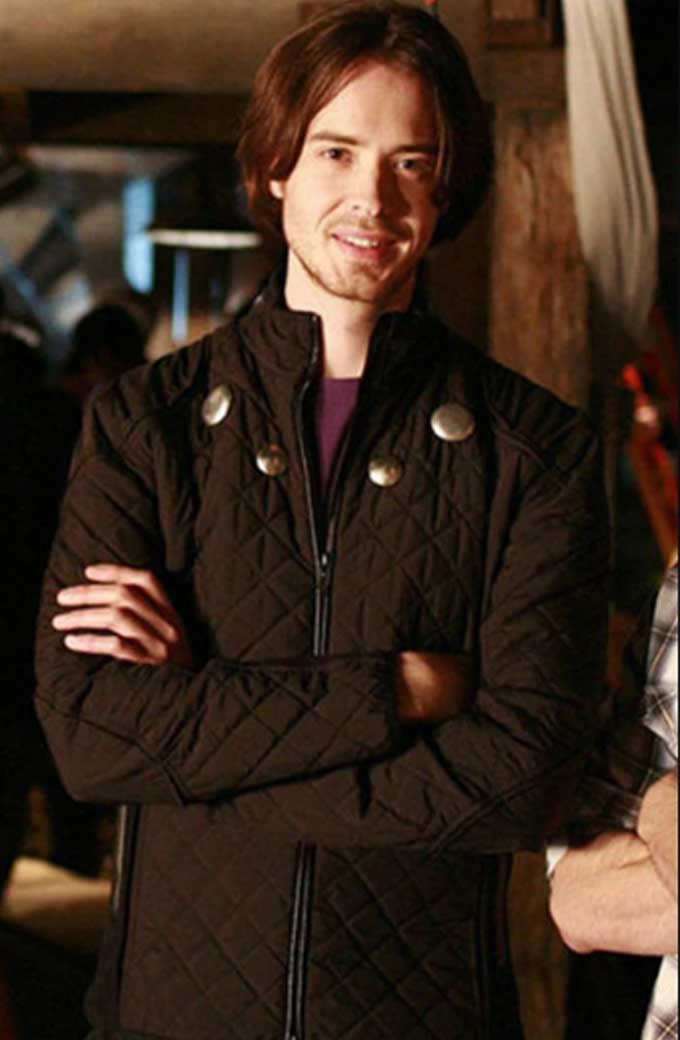 Rokk Krinn Smallville TV Show Ryan Kennedy Quilted Jacket