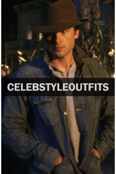 Clark Kent Smallville TV Show Superman Tom Welling Jacket