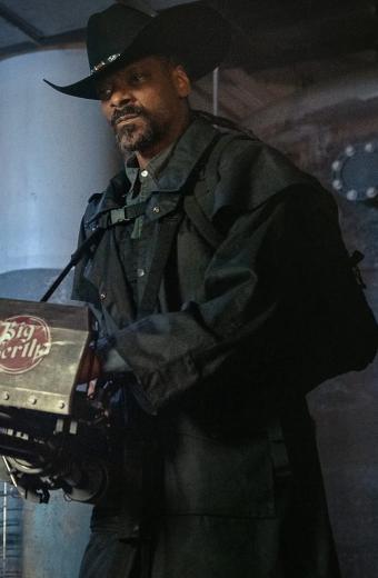Snoop Dogg Day Shift Big John Elliott Black Trench Coat