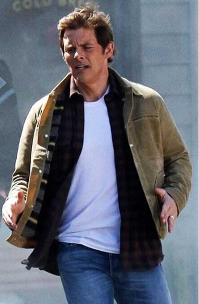 James Marsden Tom Wachowski Sonic Hedgehog Brown Cotton Jacket sonic-hedgehog-james-marsden-jacket