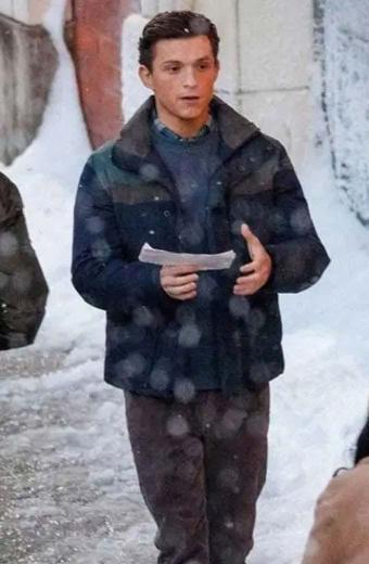Spider-man No Way Home Peter Parker Tom Holland Puffer Jacket