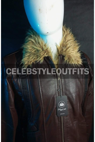 Spider-Man Michael Keaton Adrian Toomes Vulture Fur Jacket