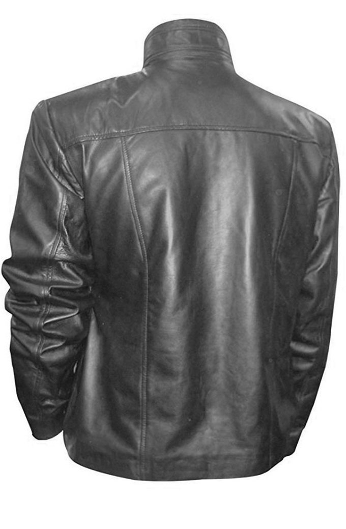 Star Trek Into Darkness Zoe Saldana Uhura Black Leather Jacket star-trek-darkness-zoe-saldana-jacket