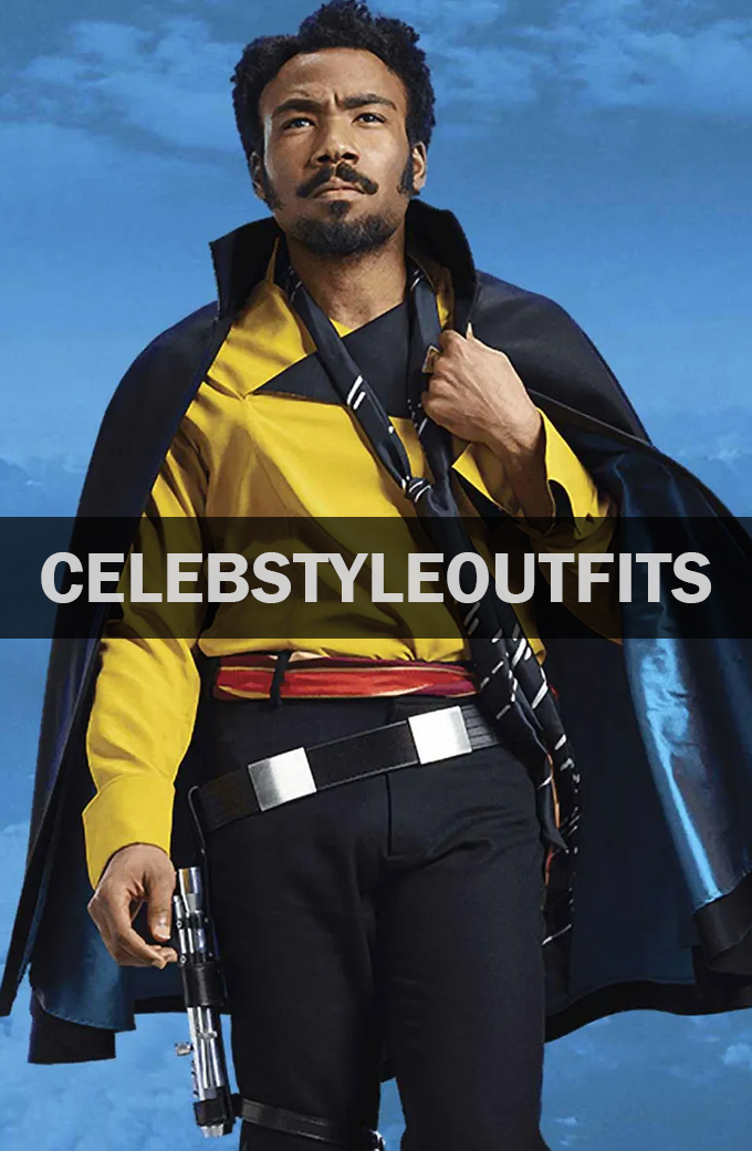 Solo A Star Wars Story Donald Glover Yellow Cotton Jacket