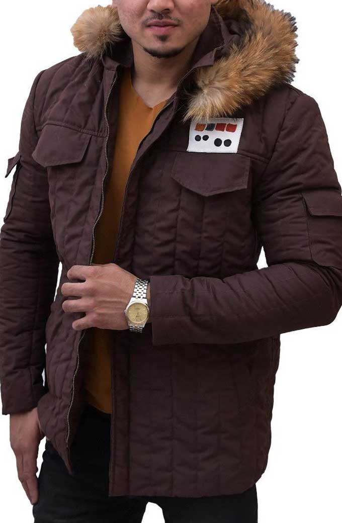 Star Wars Hoth Parka Brown Cotton Jacket