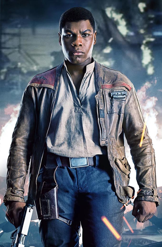 Star Wars The Force Awakens John Boyega Distressed Jacket