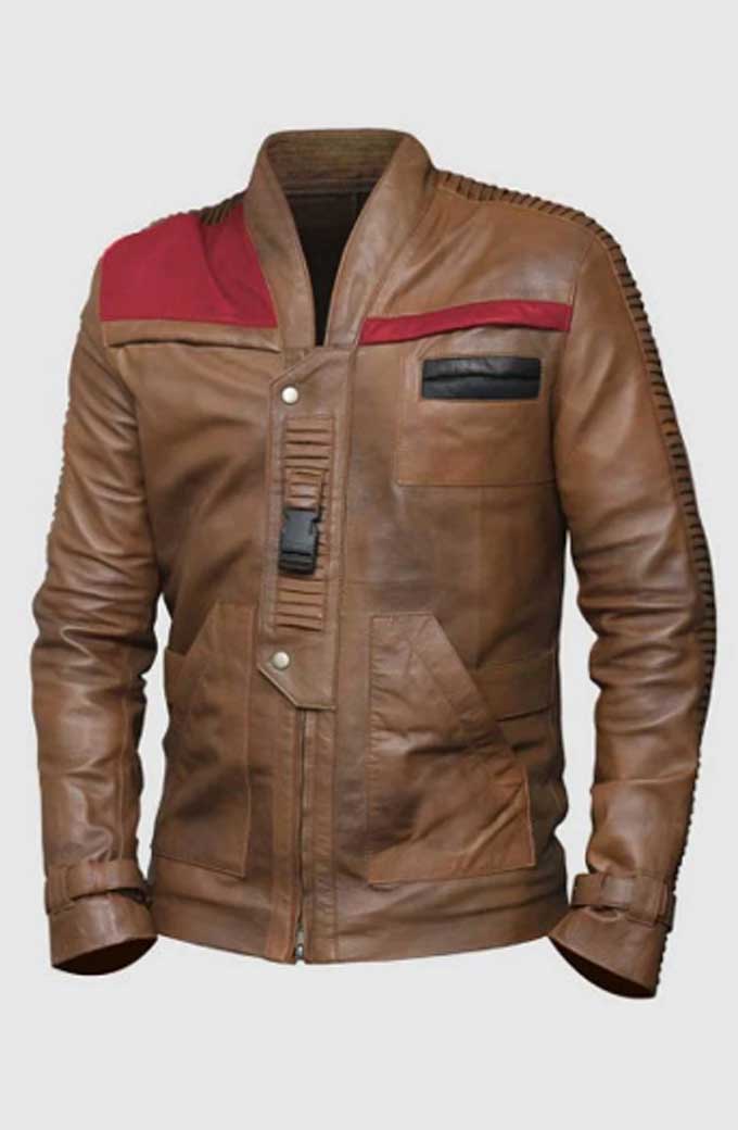 Star Wars The Force Awakens John Boyega Distressed Jacket