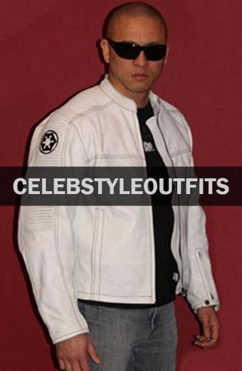 Star Wars Stormtrooper Galactic Empire Motorcycle Jacket