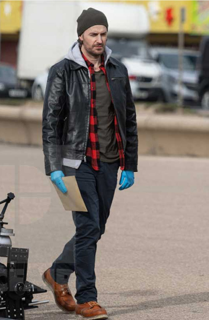 Ray Levine Stay Close Richard Armitage Leather Jacket