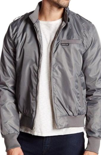 Stranger Things Joe Keery Steve Harrington Grey Bomber Jacket