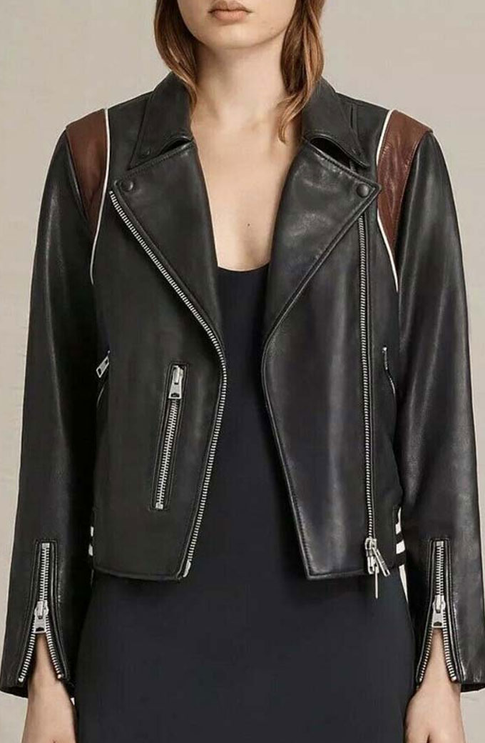 Stumptown Dex Parios Cobie Smulders Motorcycle Leather Jacket