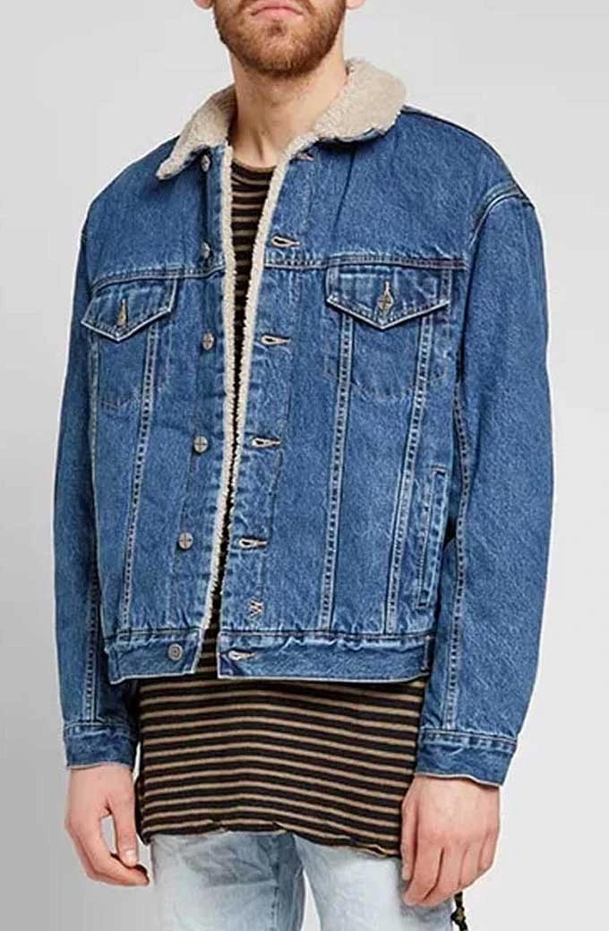 Jake Johnson Stumptown Grey McConnell Denim Jacket