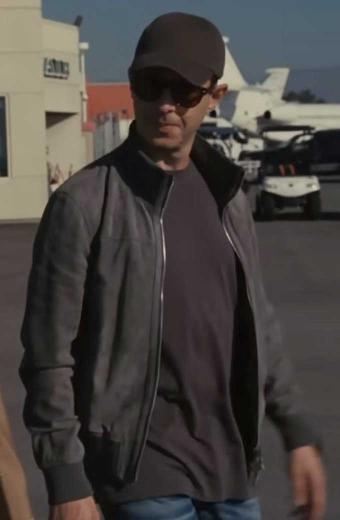 Kendall Roy Jeremy Strong Succession Bomber Black Suede Jacket