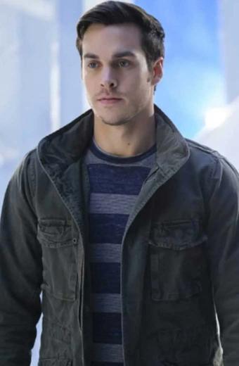 Supergirl TV Series Chris Wood Mon El Black Cotton Jacket