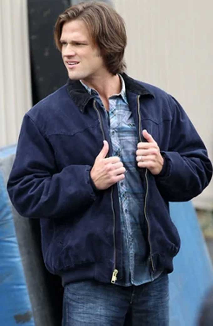 Supernatural Jared Padalecki Blue Jacket