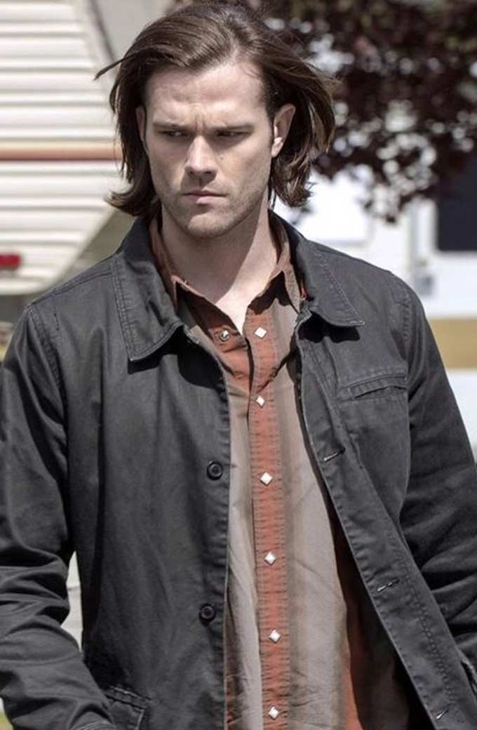 Supernatural Jared Padalecki Sam Winchester Grey Cotton Jacket