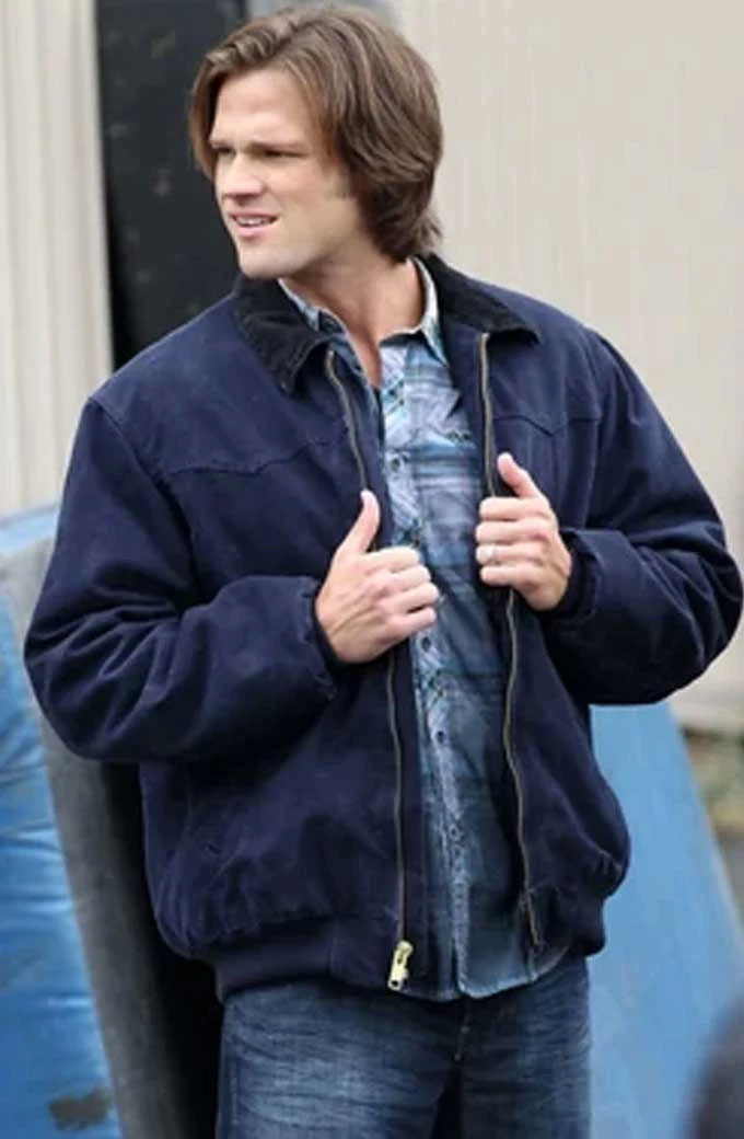 Sam Winchester Supernatural Jared Padalecki Bomber Jacket