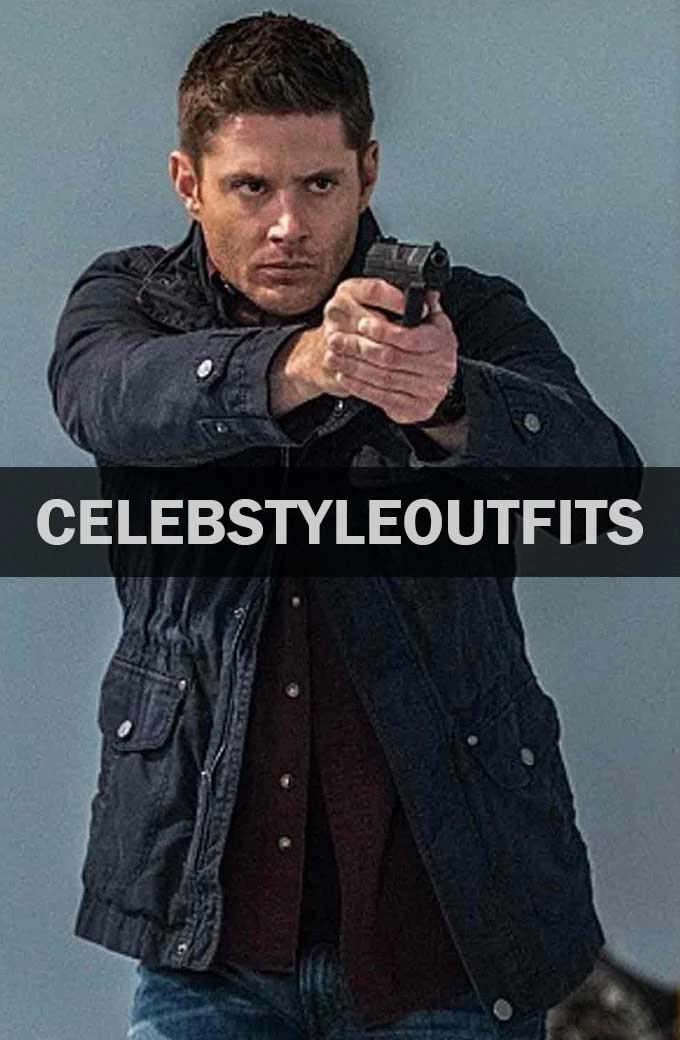 Supernatural Dean Winchester Jensen Ackles Blue Cotton Jacket
