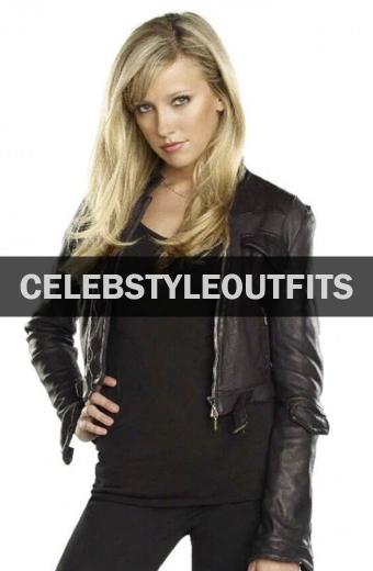 Supernatural TV Show Katie Cassidy Ruby Black Leather Jacket