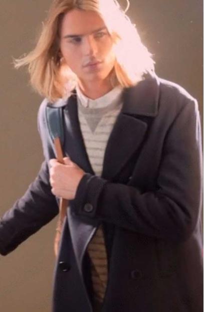 Luke Eisner Stig Mohlin Tall Girl Black Wool Trench Coat luke-eisner-tall-girl-coat